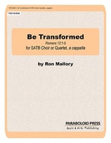 Be Transformed SATB choral sheet music cover